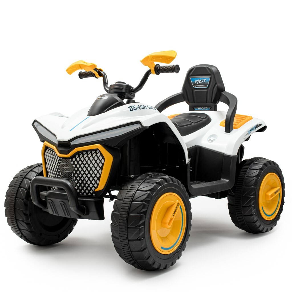 Elektrická čtyřkolka Strong 4x4 Baby Mix žlutá Baby Mix