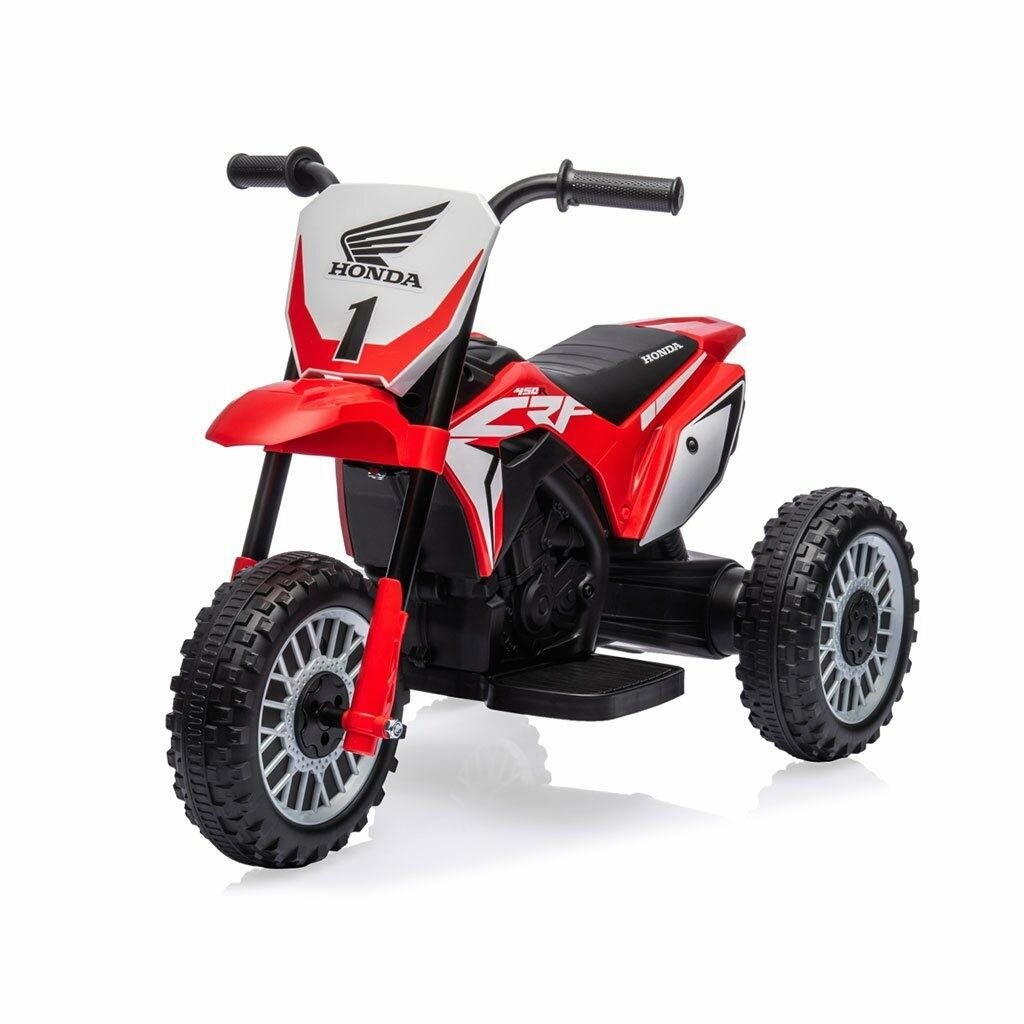 Elektrická motorka Baby Mix Honda CRF 450R červená Baby Mix