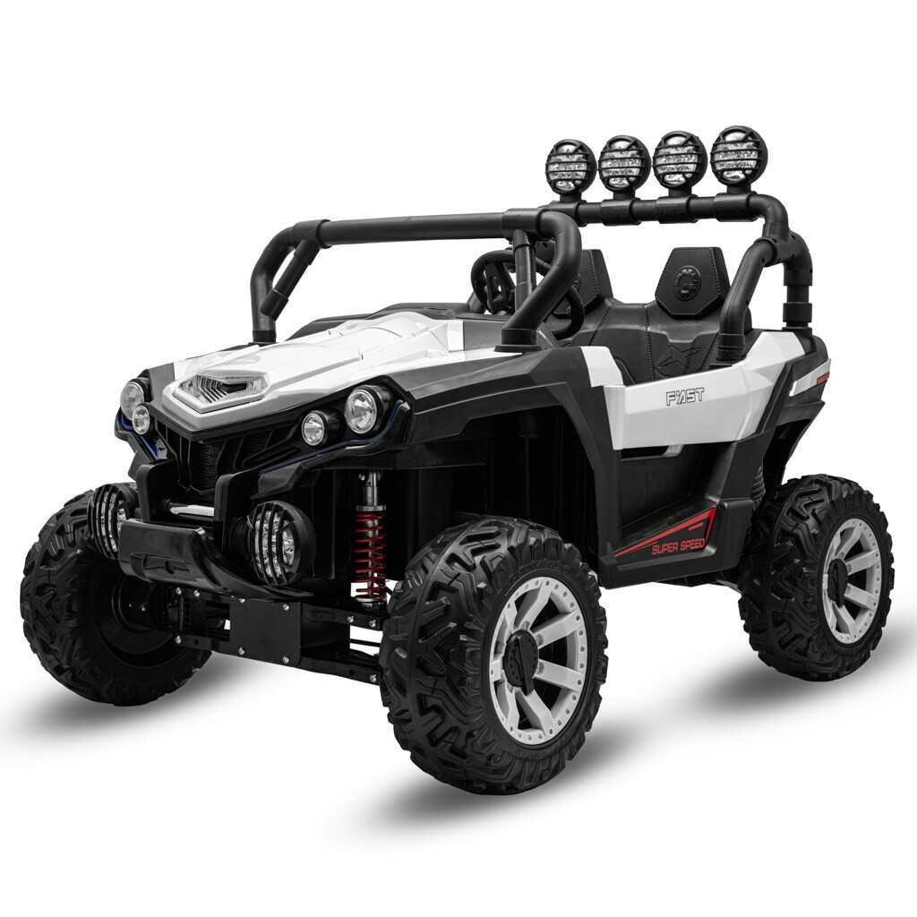 Elektrické autíčko Buggy Baby Mix Road 4x4 bílé Baby Mix