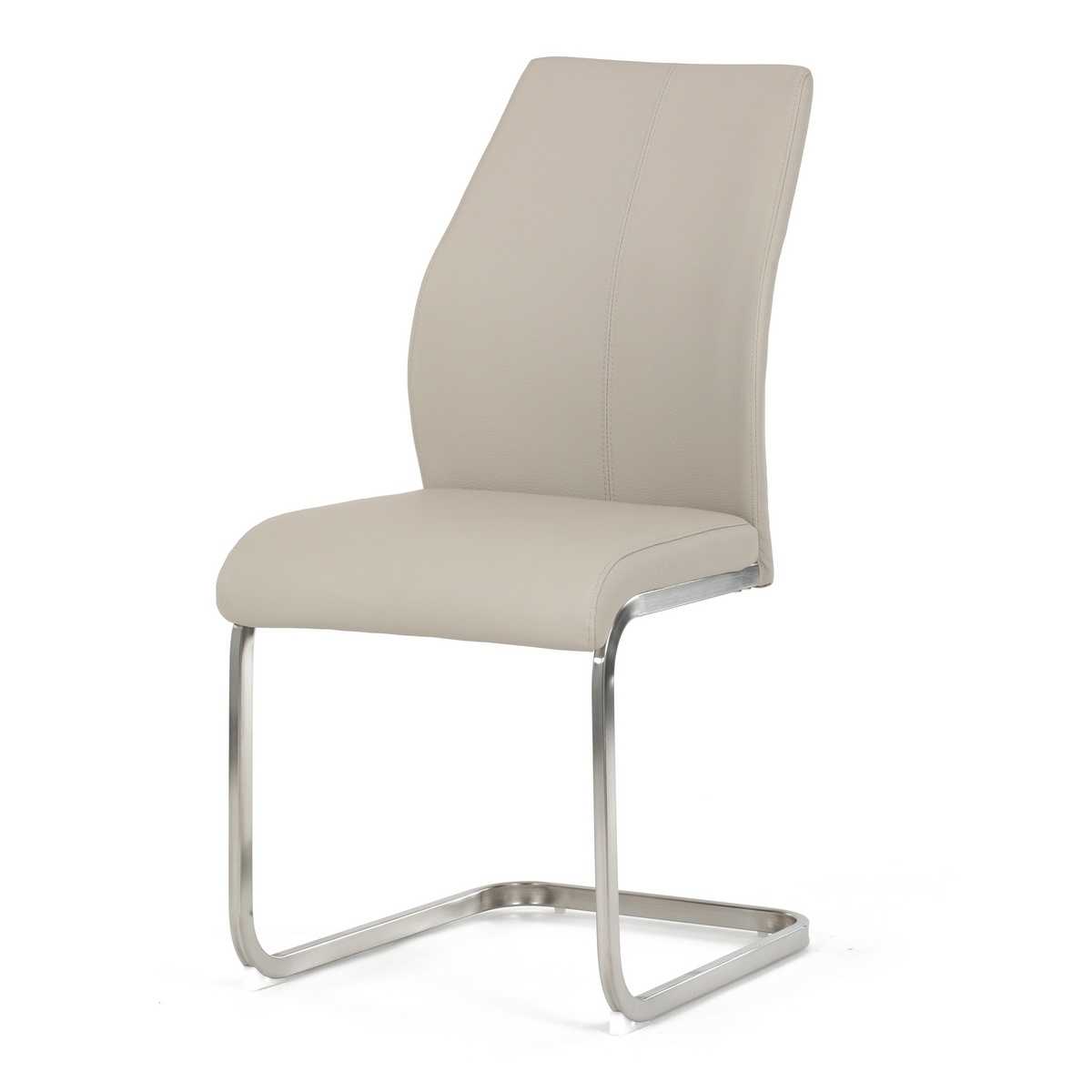 Jídelní židle z ekokůže DCL-D1277 CRM