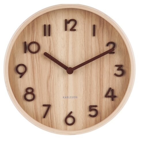 Karlsson 5808WD Designové nástěnné hodiny pr. 22 cm Karlsson
