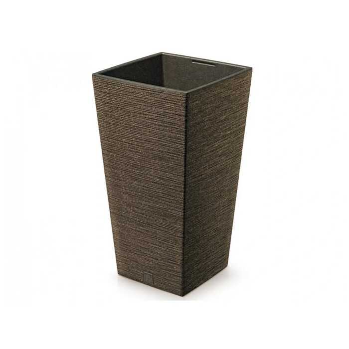 Květináč FURU SQUARE ECO WOOD s vkladem 30 cm