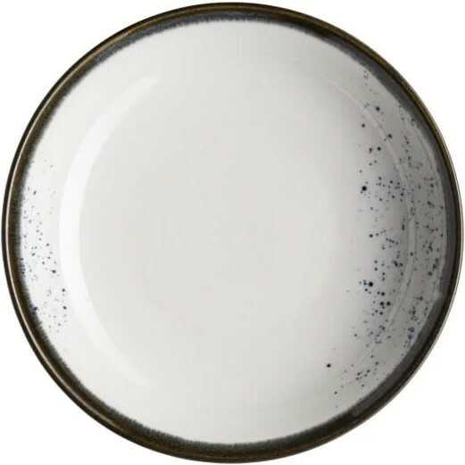 Mäser Hluboký talíř Pintar White modré tečky 21 cm Mäser