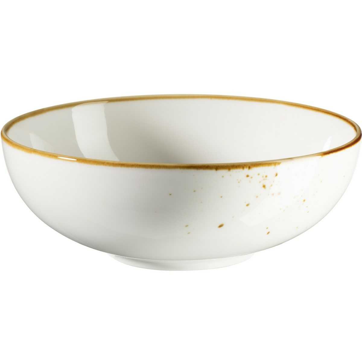 Mäser Miska Pintar White hnědé tečky 17 cm