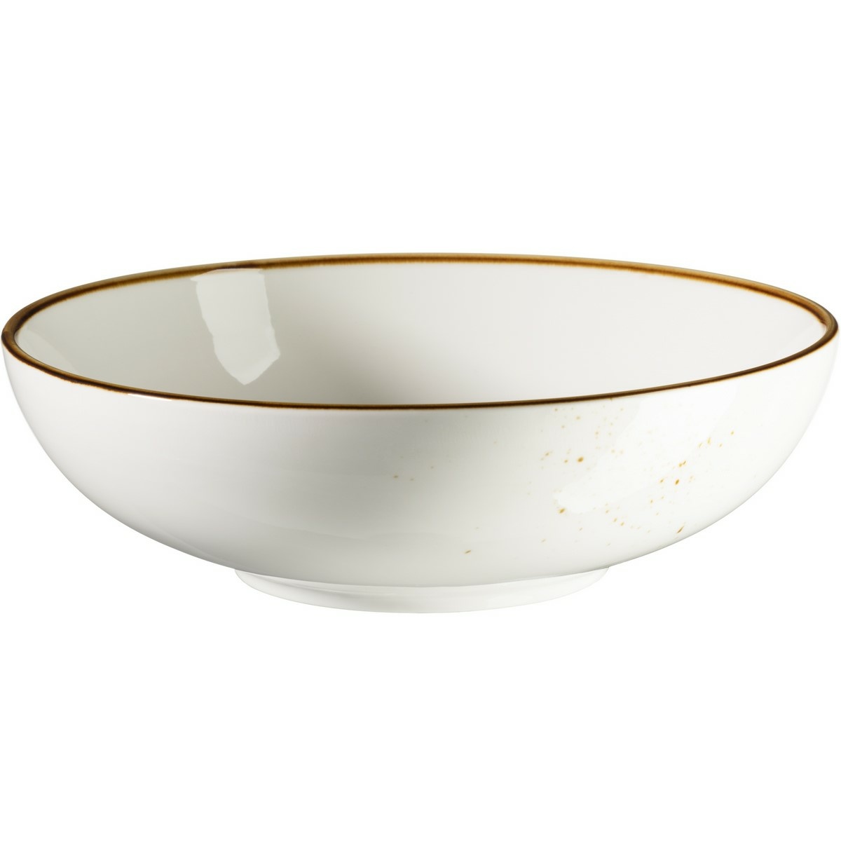 Mäser Miska Pintar White hnědé tečky 22 cm