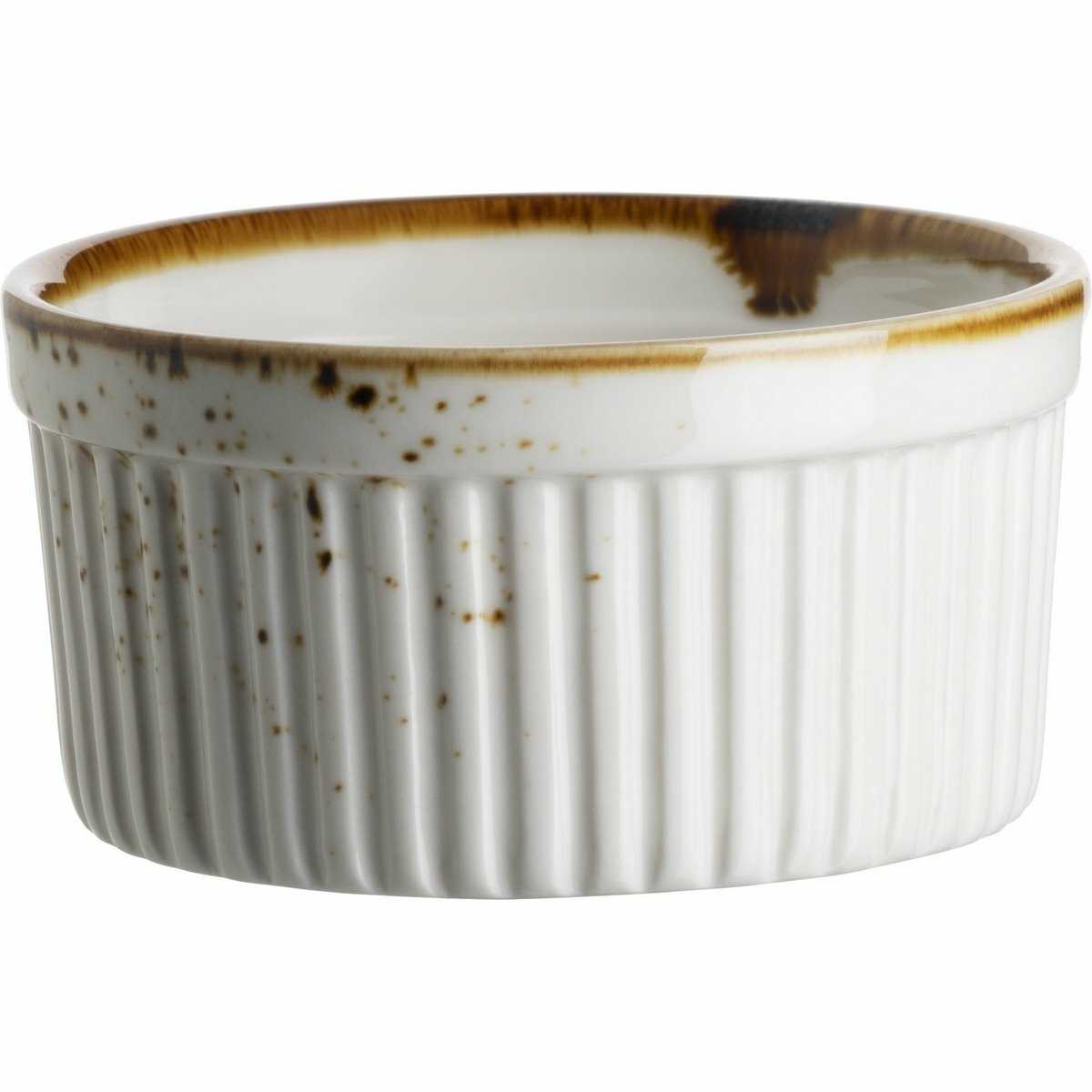 Mäser Zapékací miska Pintar White hnědé tečky 9 cm Mäser