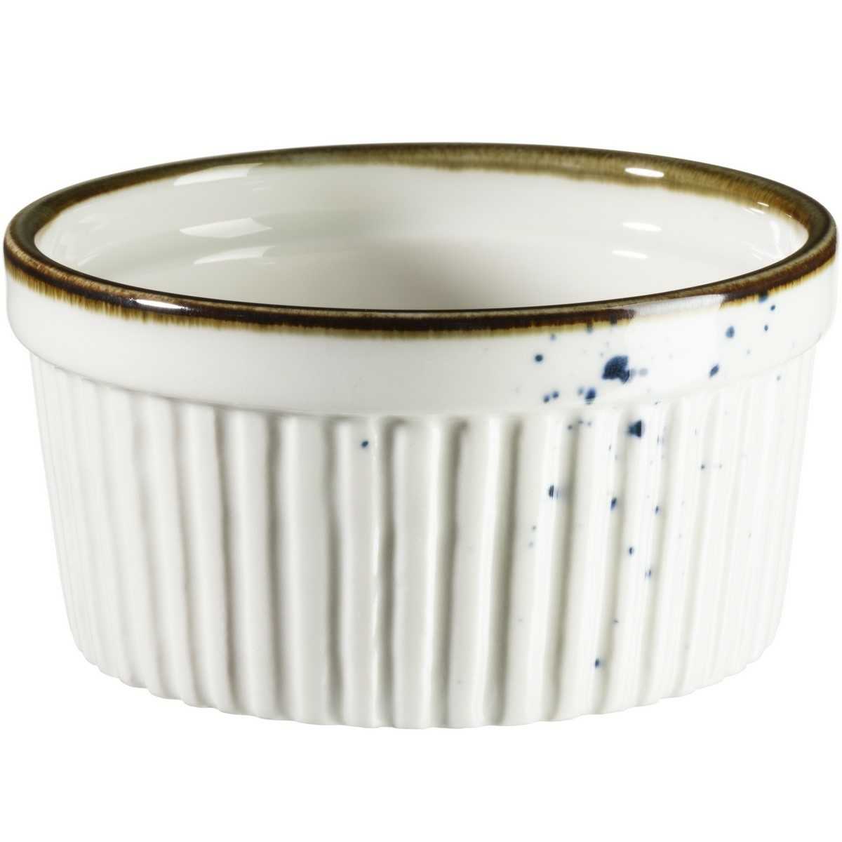 Mäser Zapékací miska Pintar White modré tečky 9 cm Mäser