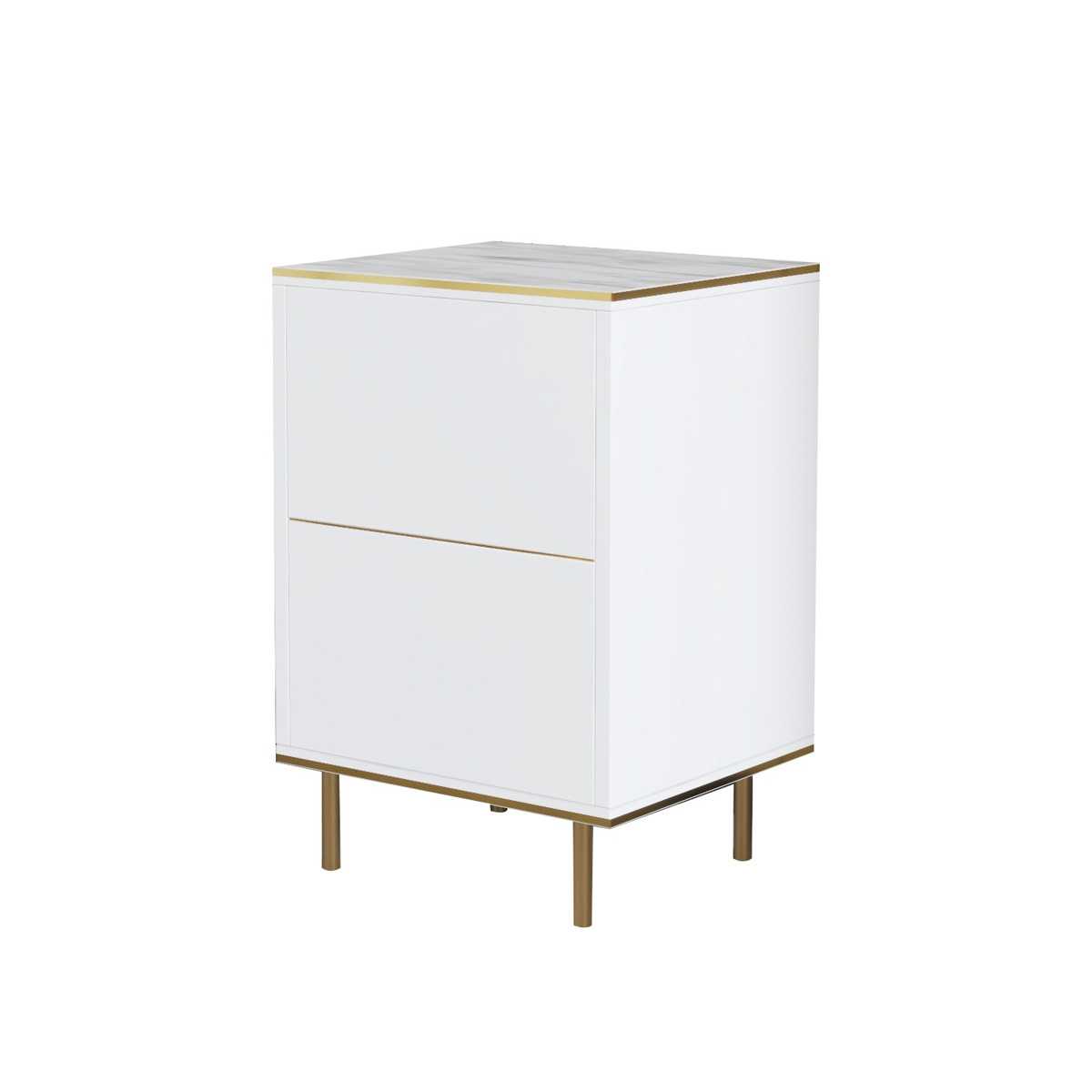 Noční stolek Imaj Marble White