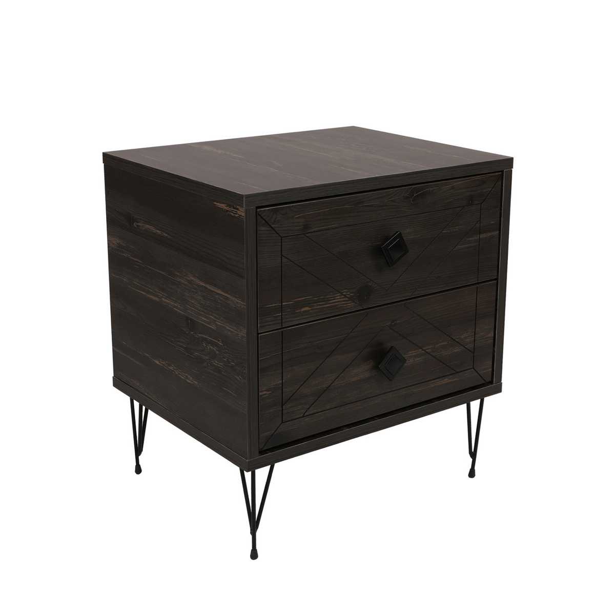 Noční stolek Luna Dark Brown