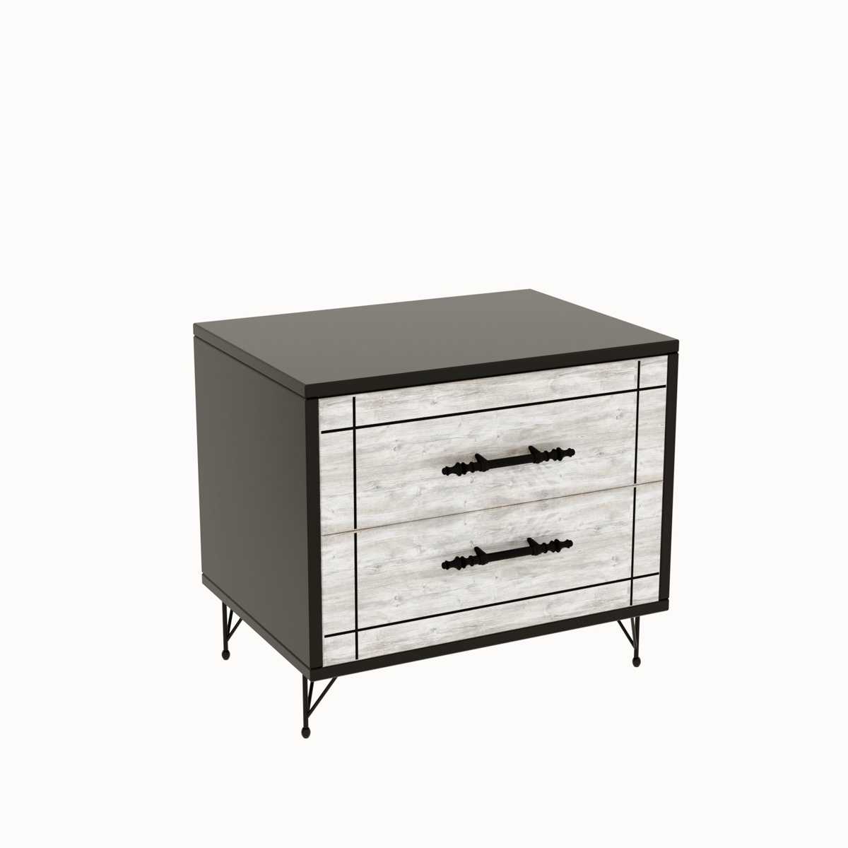 Noční stolek Night Light Grey