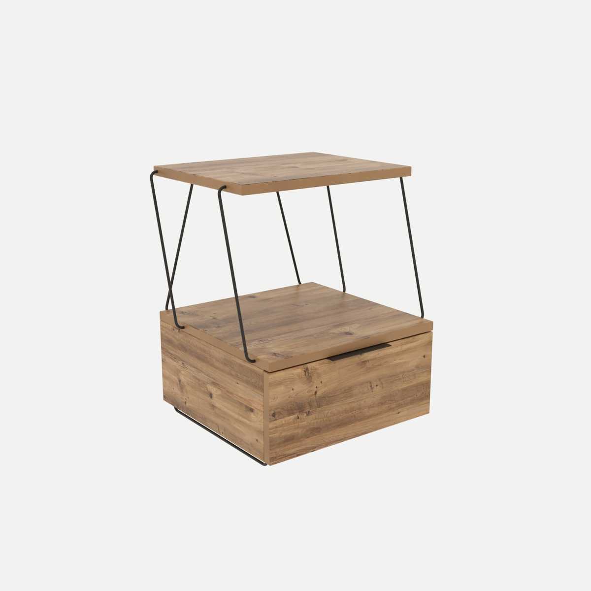 Noční stolek Tekoba Pine