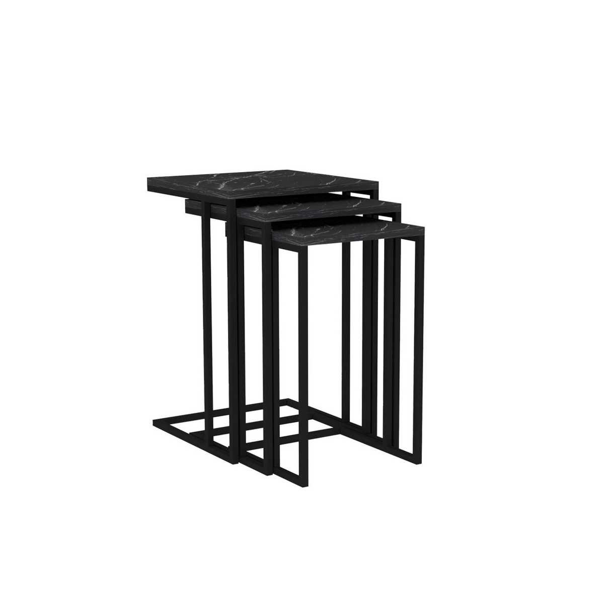 Odkládací stolek Black Mermer