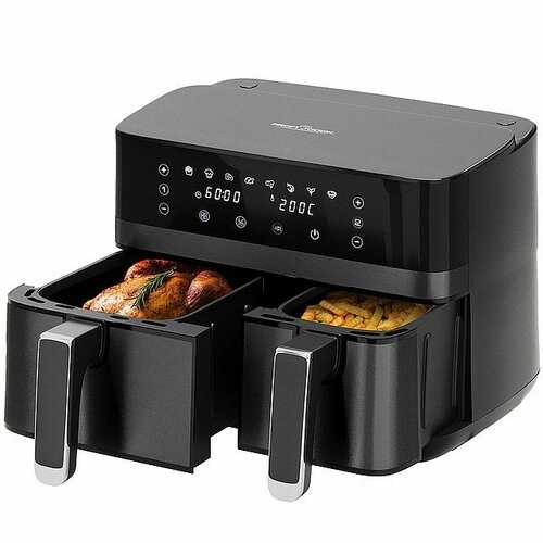 ProfiCook FR 1295 H dvojitá horkovzdušná fritéza