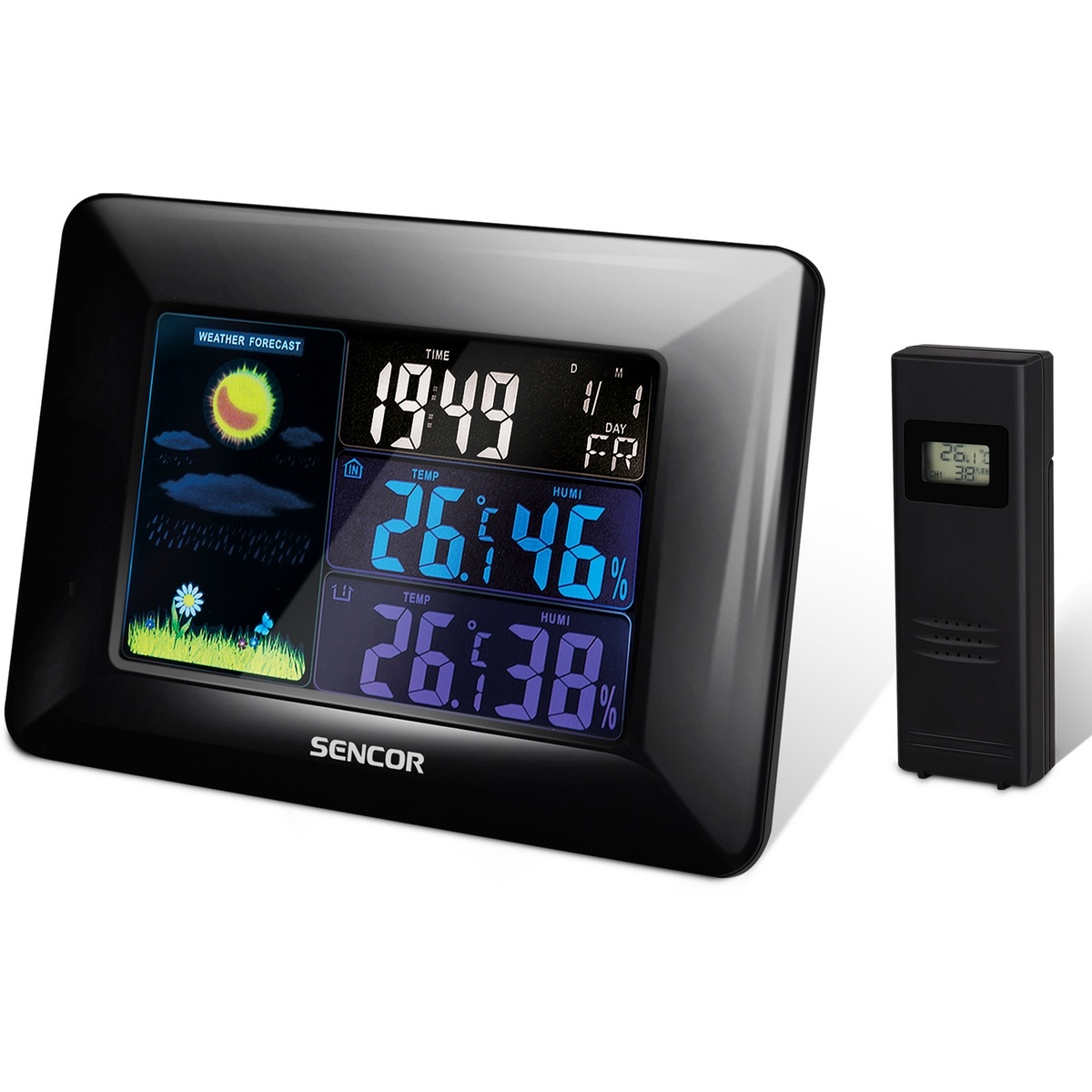 SWS 4250 Meteostanice s bezdrátovým senzorem Sencor Sencor