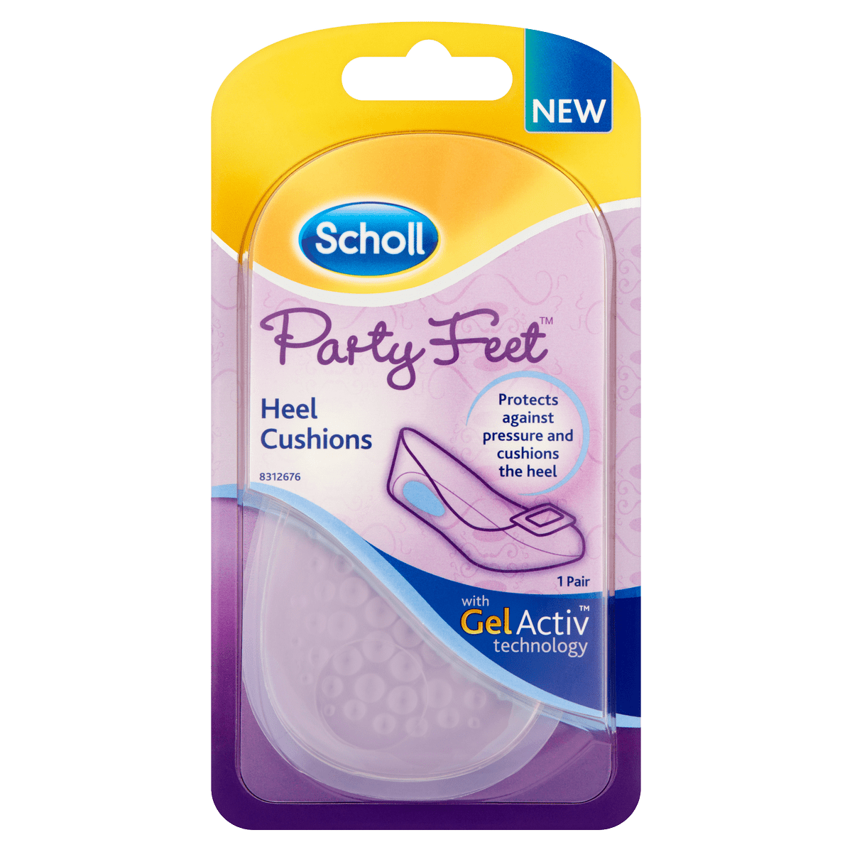 Scholl Polštářky pod patu Party Feet Scholl