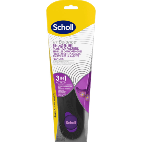 Scholl Vložky do bot pro plantární fasciitidu In-Balance