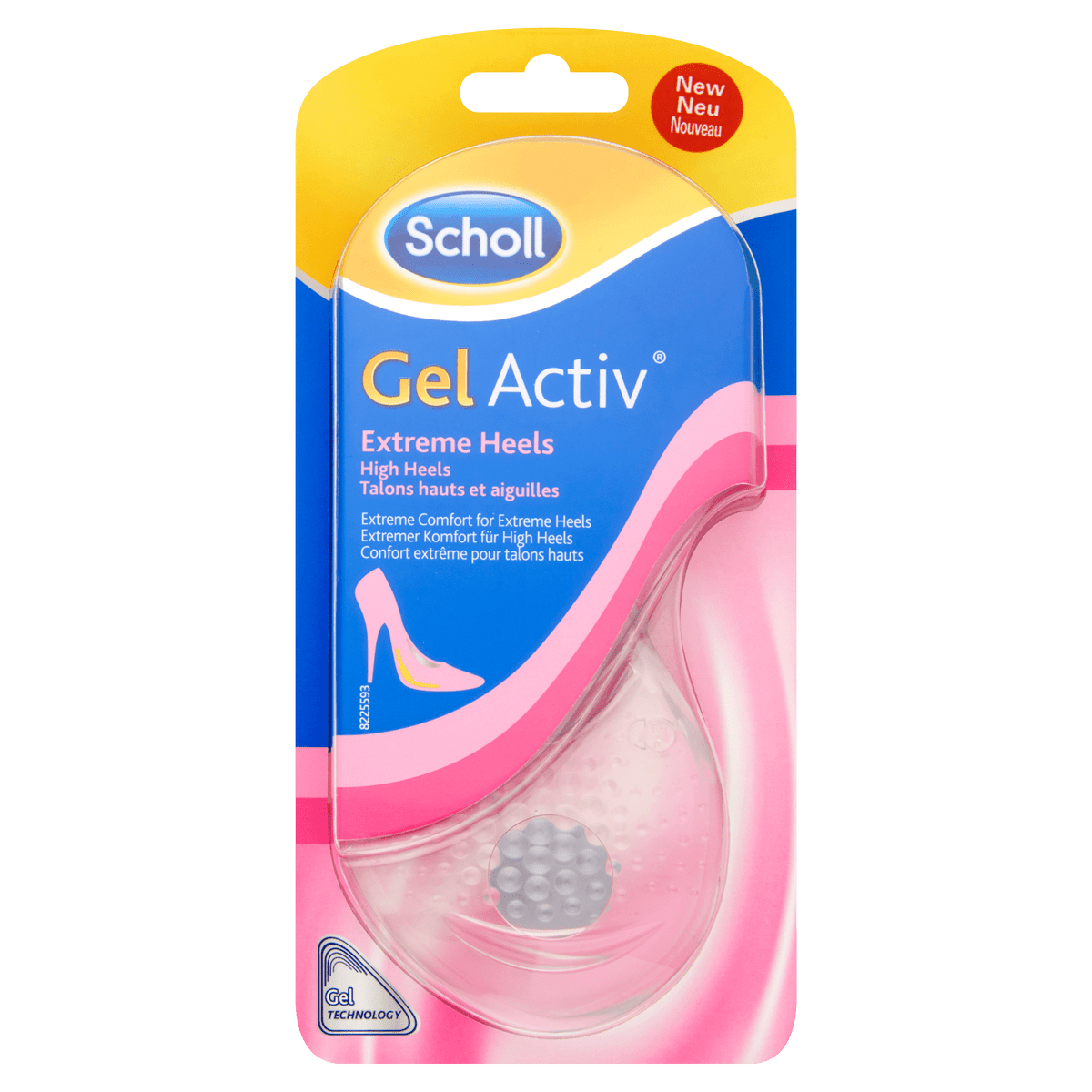 Scholl Vložky do bot s vysokým podpatkem GelActiv Scholl