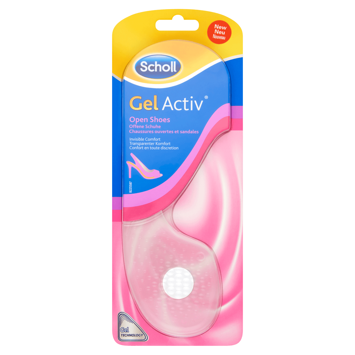 Scholl Vložky pro otevřenou obuv GelActiv Scholl