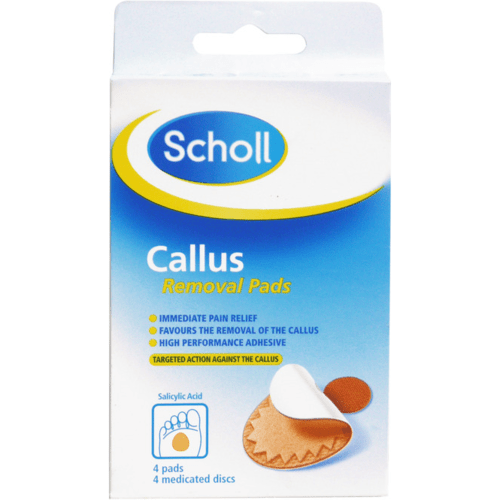 Scholl Vyjímací polštářky pro odstranění tvrdé kůže Scholl