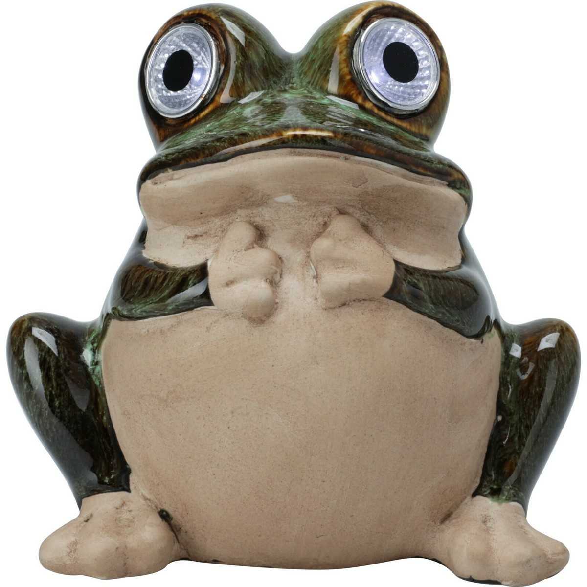 Solární zahradní dekorace Žába