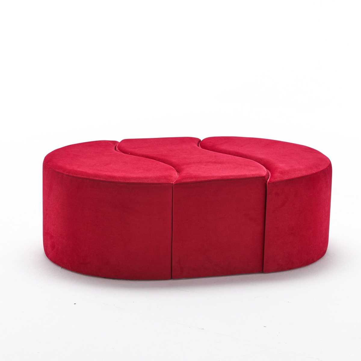 Taburet Alya Puf Red