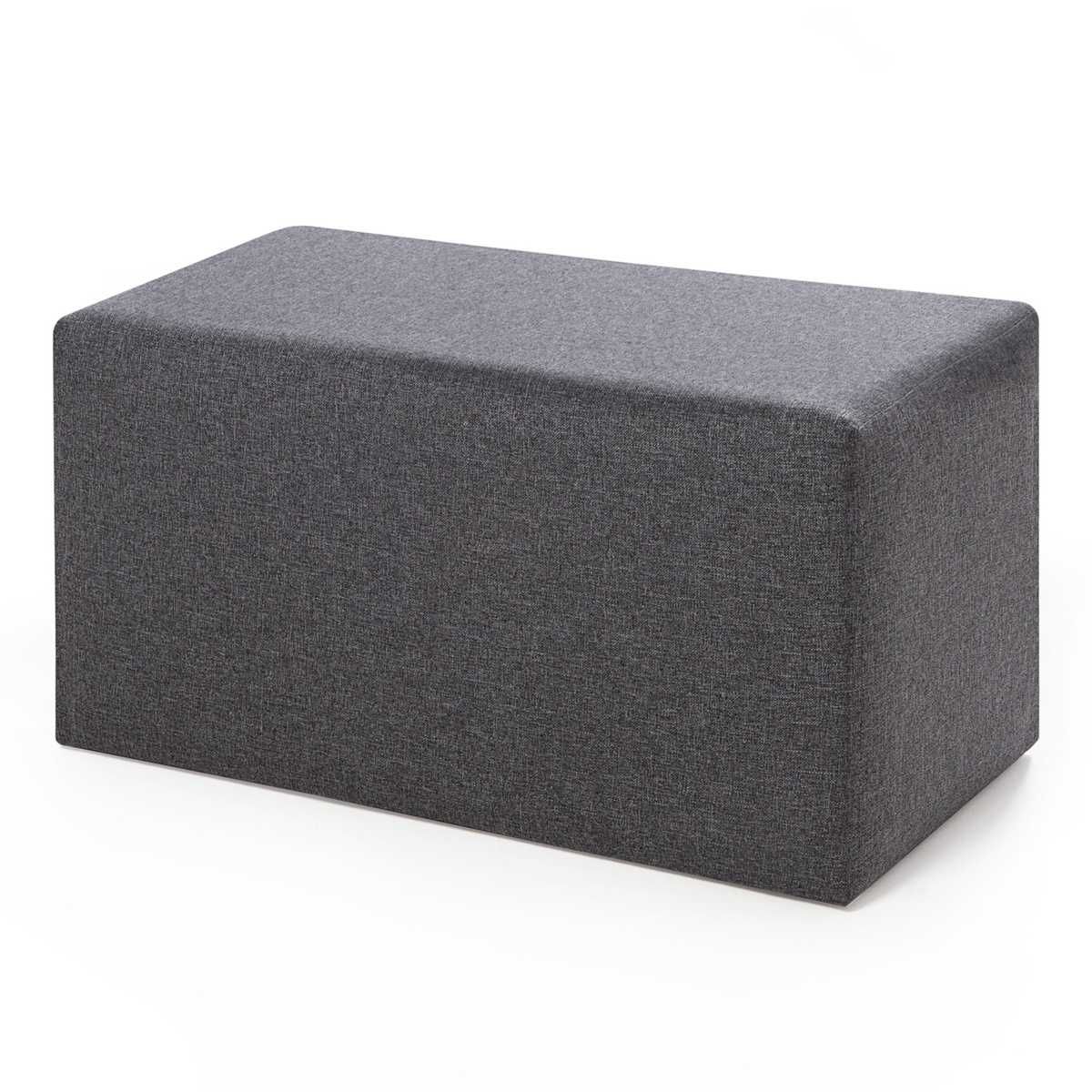 Taburet Uzun Puf Grey