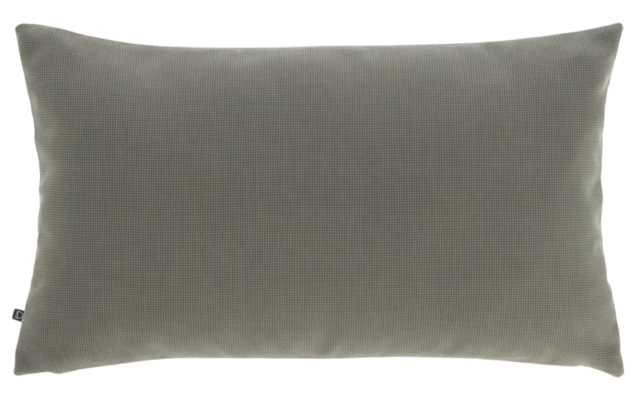 Zelený povlak na polštář Kave Home Nedra 30 x 50 cm