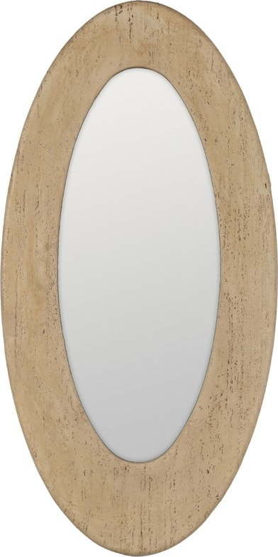 Nástěnné zrcadlo s rámem z kamene 60x120 cm Piedra – Ixia