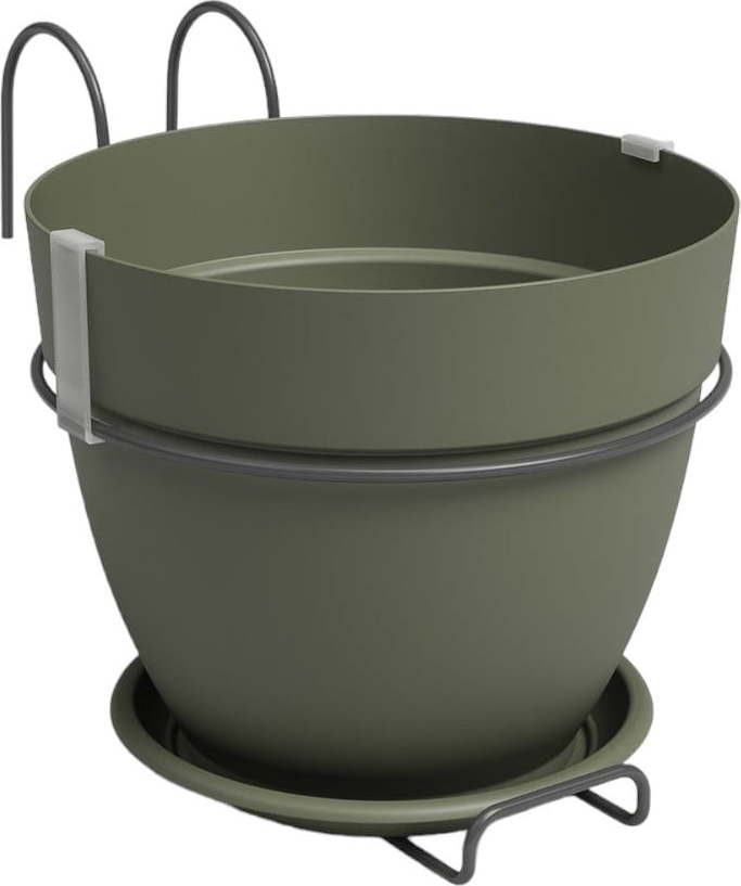 Závěsný květináč z recyklovaného plastu ø 20 cm Capri – Artevasi