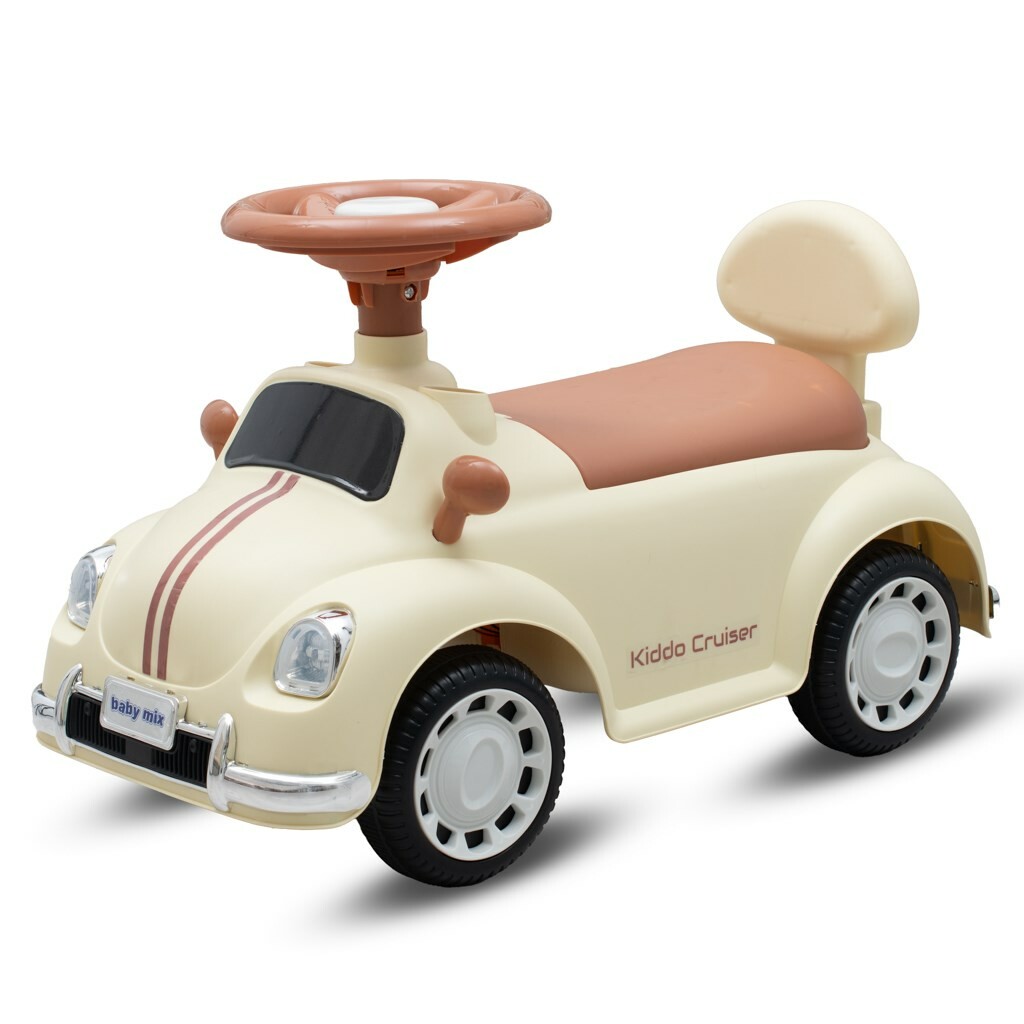 Baby Mix Dětské odrážedlo Kiddo Cruiser béžová Baby Mix