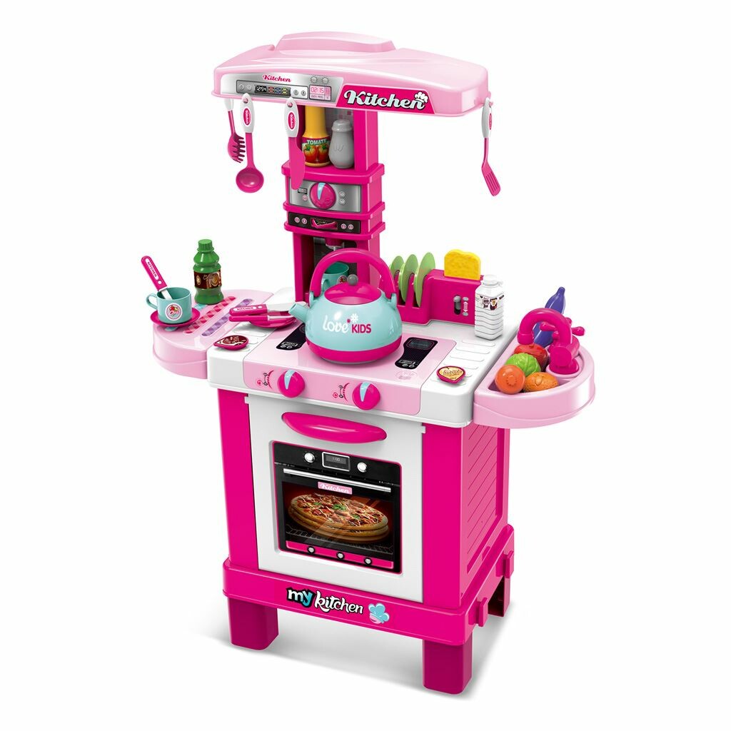Dětská kuchyňka Baby Mix růžová Baby Mix
