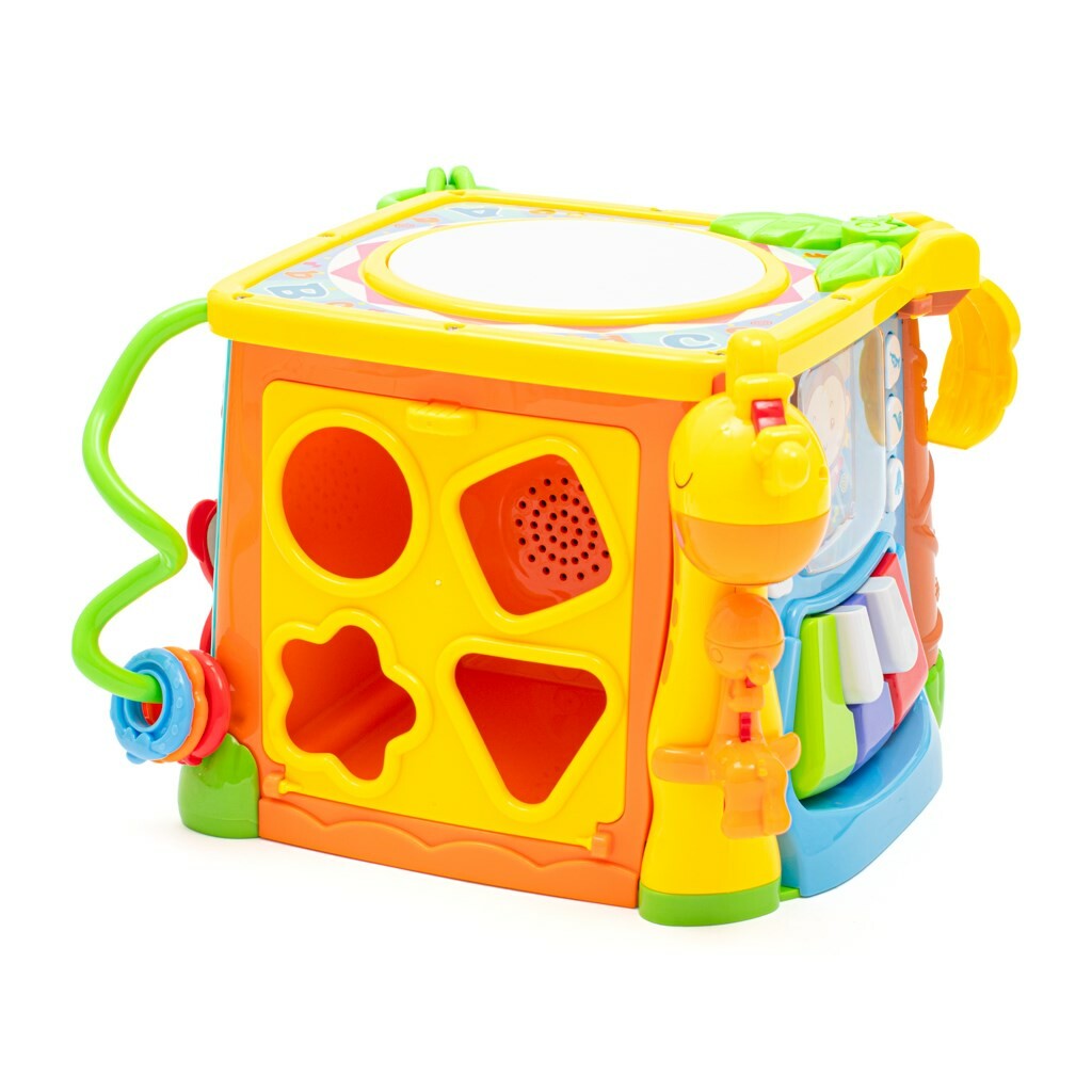 Interaktivní hudební vzdělávací kostka Baby Mix Baby Mix