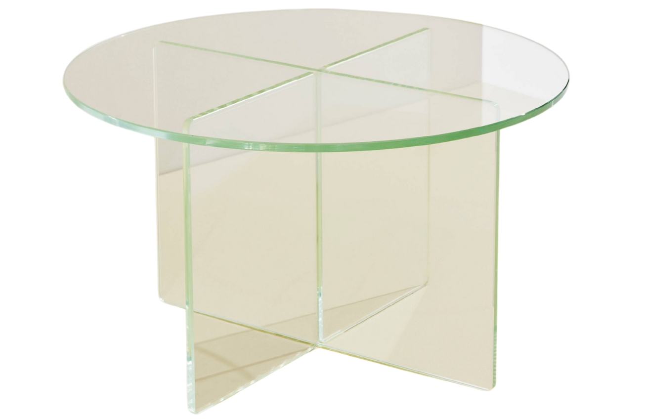 Jotex Skleněný konferenční stolek IRIS 60 cm