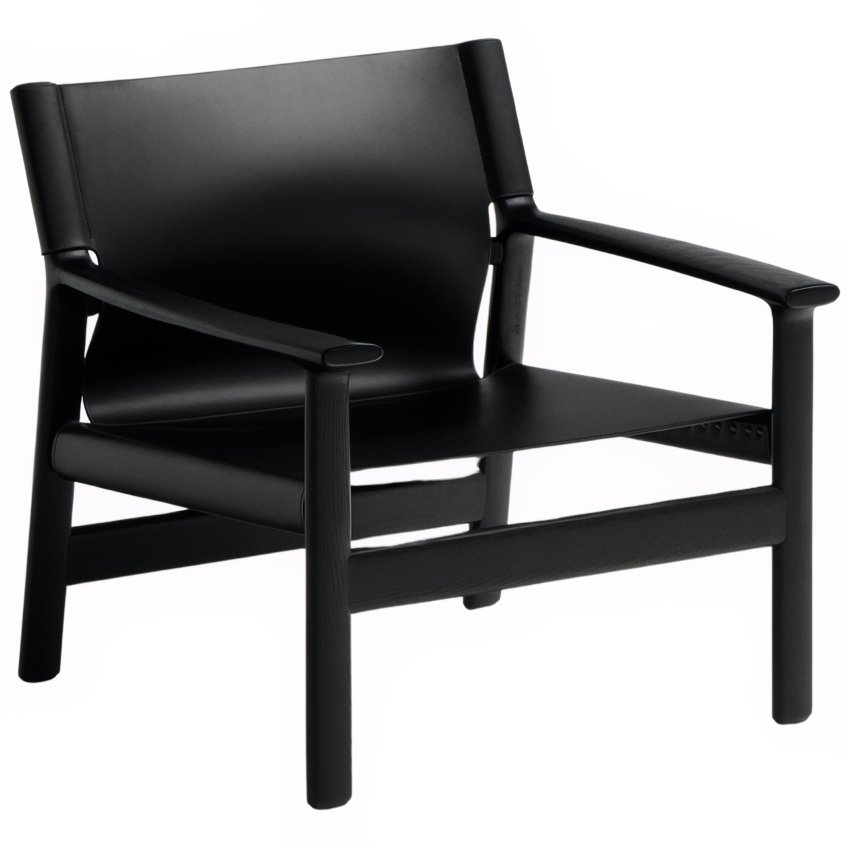 Kave Home Kožené křeslo Jan