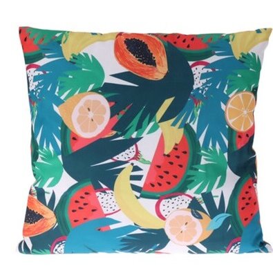 Polštářek Papája bílá