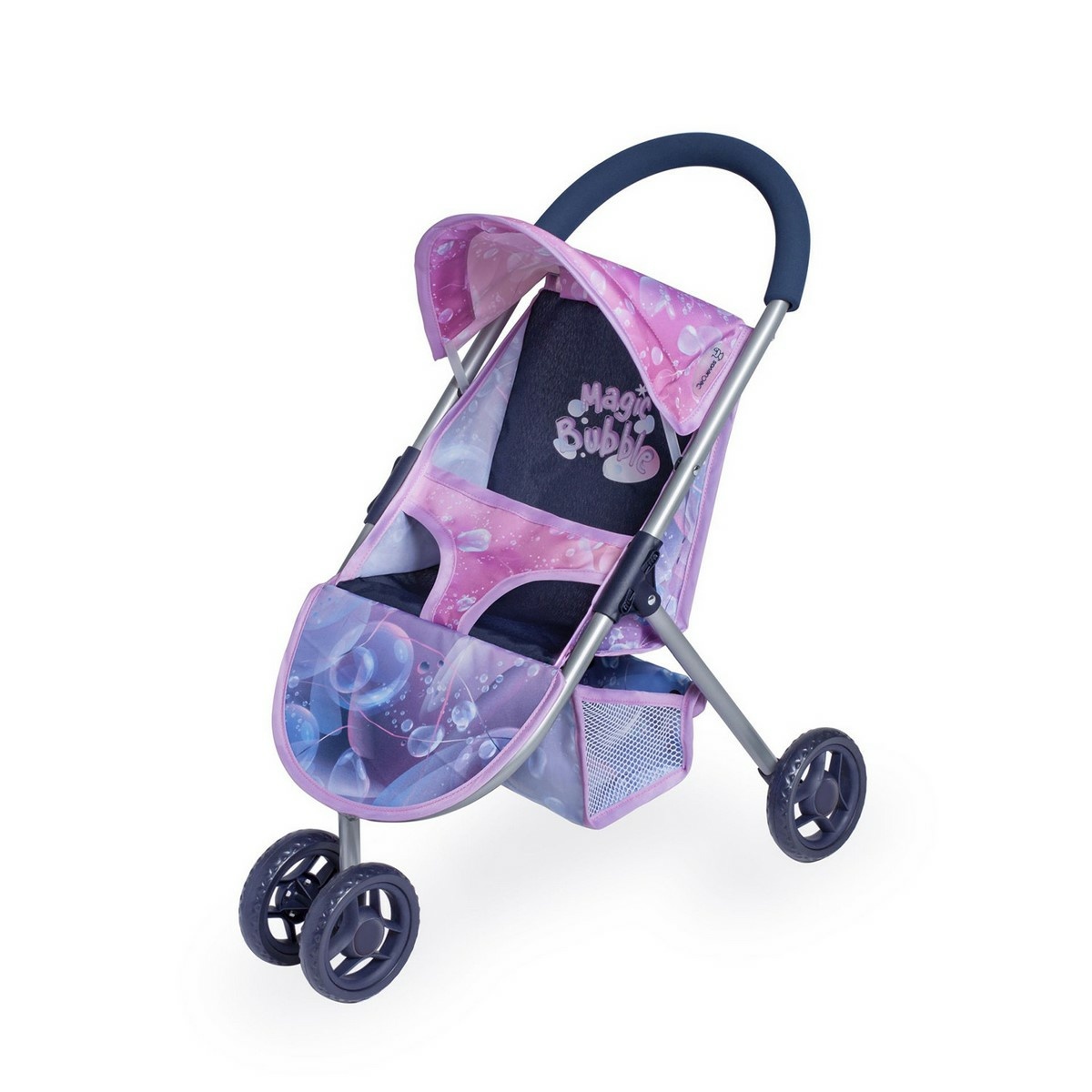 Rappa DeCuevas 90276 Sportovní kočárek pro panenky tříkolový Magic Bubble 2024 - 55 cm Rappa