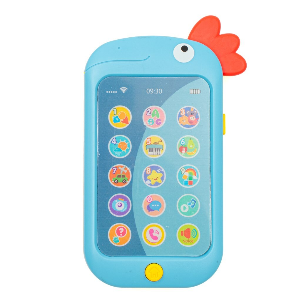 Telefon Baby Mix papoušek blue Baby Mix