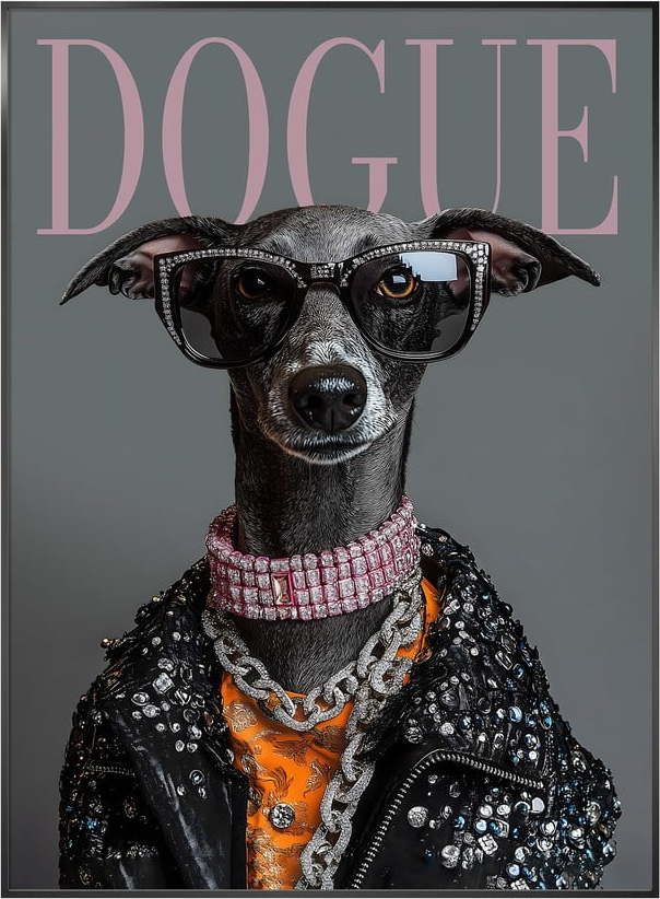 Obraz 50x70 cm Dogue – Styler