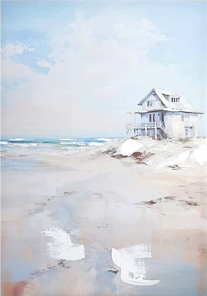Obraz 70x100 cm Beach Home – Styler