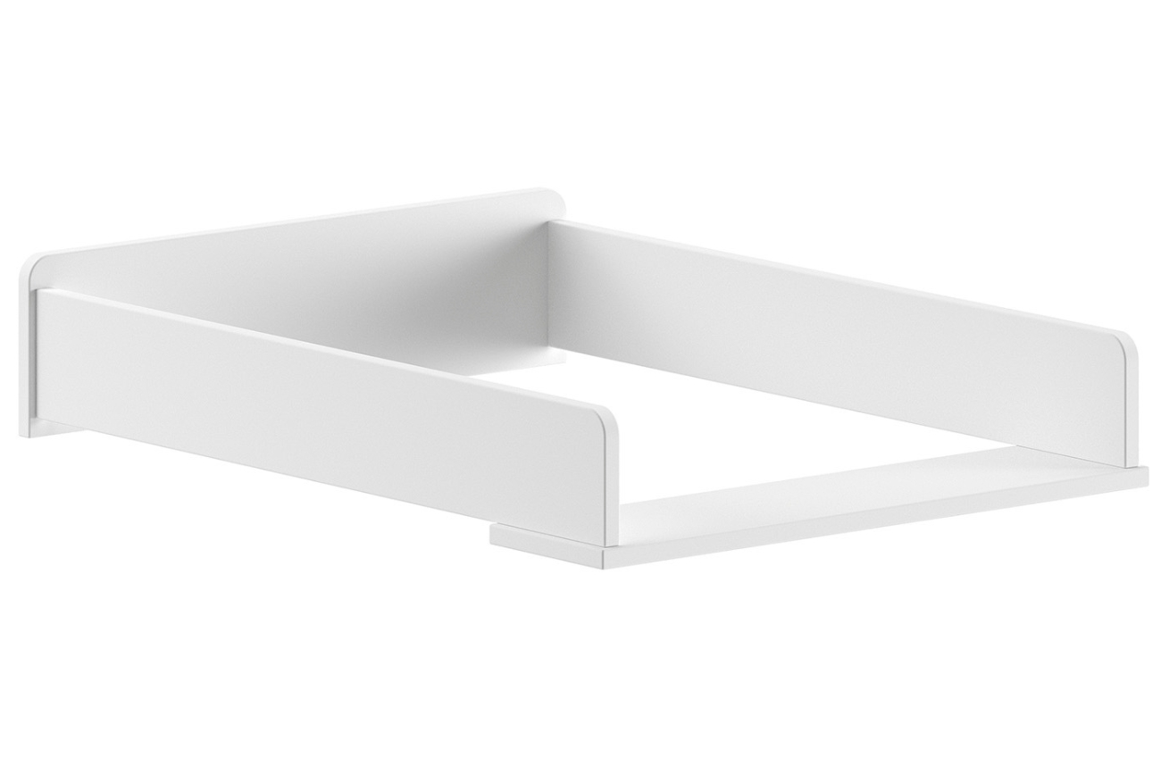 Bílý dřevěný přebalovací pult na komodu Vipack Eva 72 x 53 cm