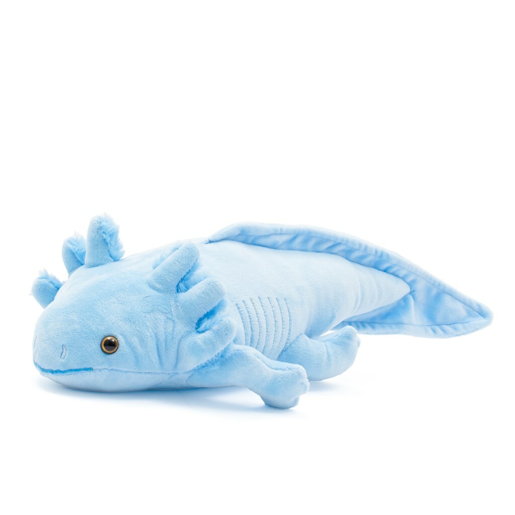 Plyšová hračka Axolotl Baby Mix 45 cm modrá Baby Mix