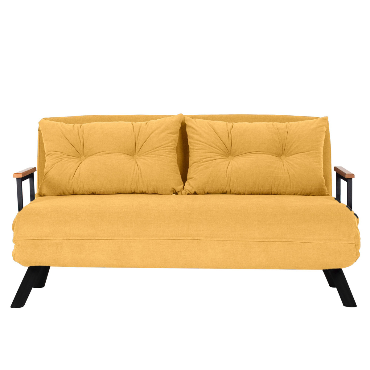 Rozkládací pohovka Sando 2 Mustard