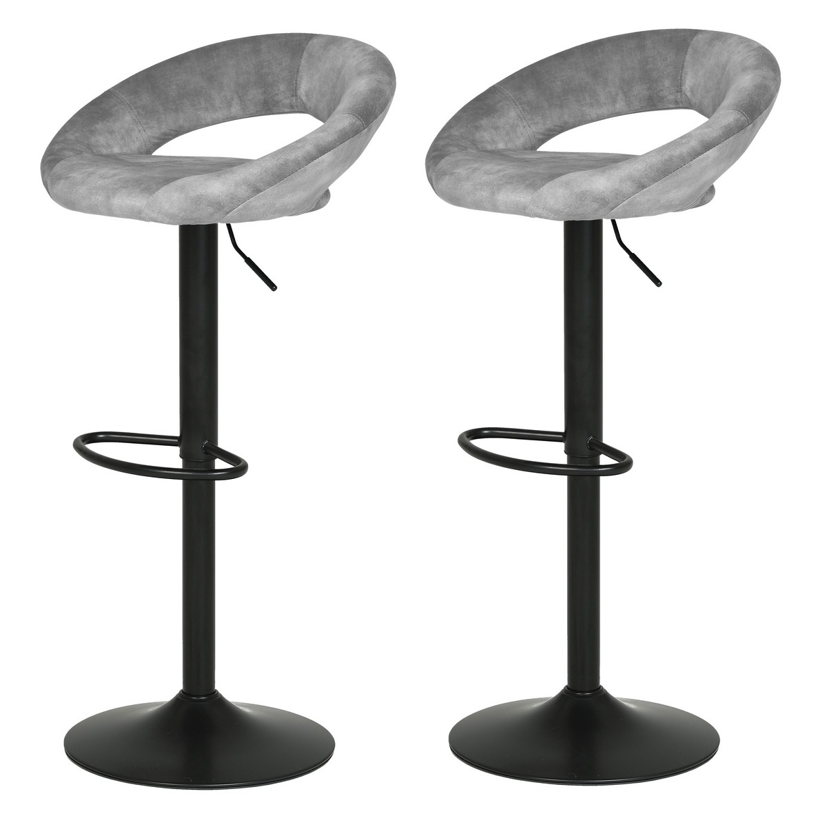 Sada barových židlí AUB-822 GREY4