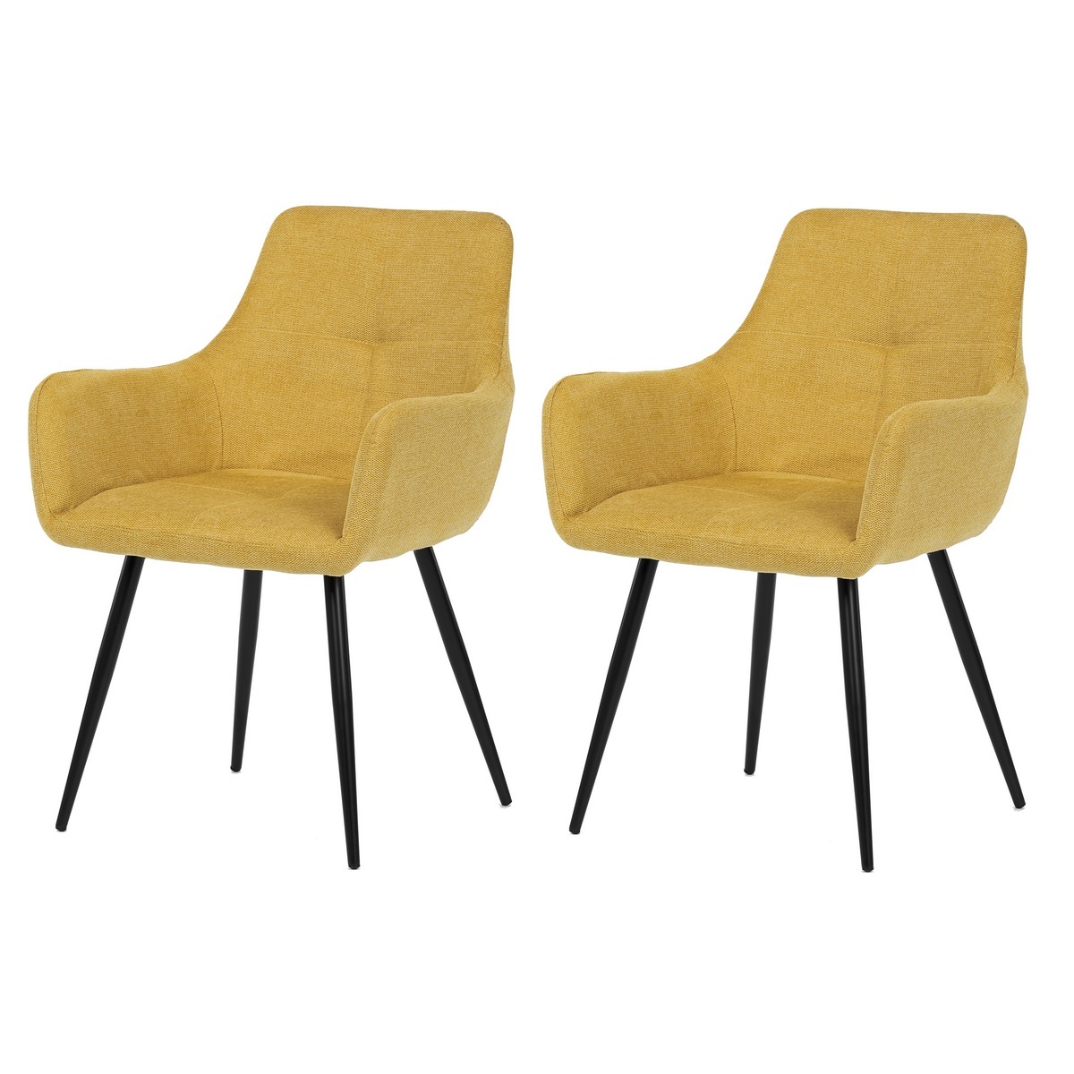 Sada jídelních židlí DCH-226 YEL2