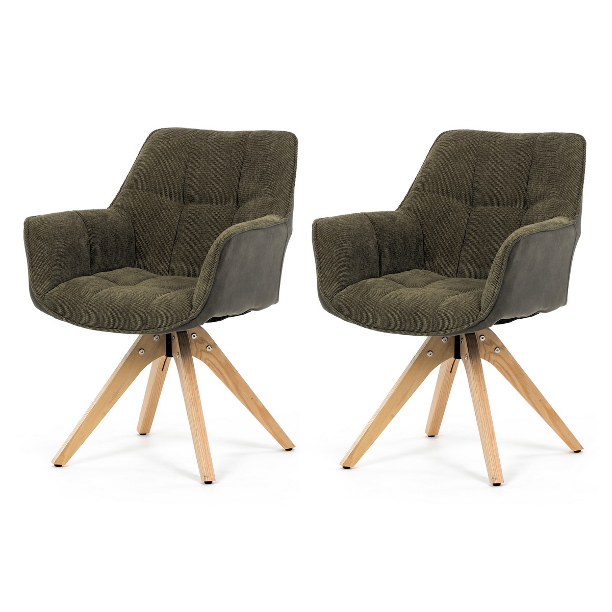 Sada jídelních židlí HC-D7180 GRN2