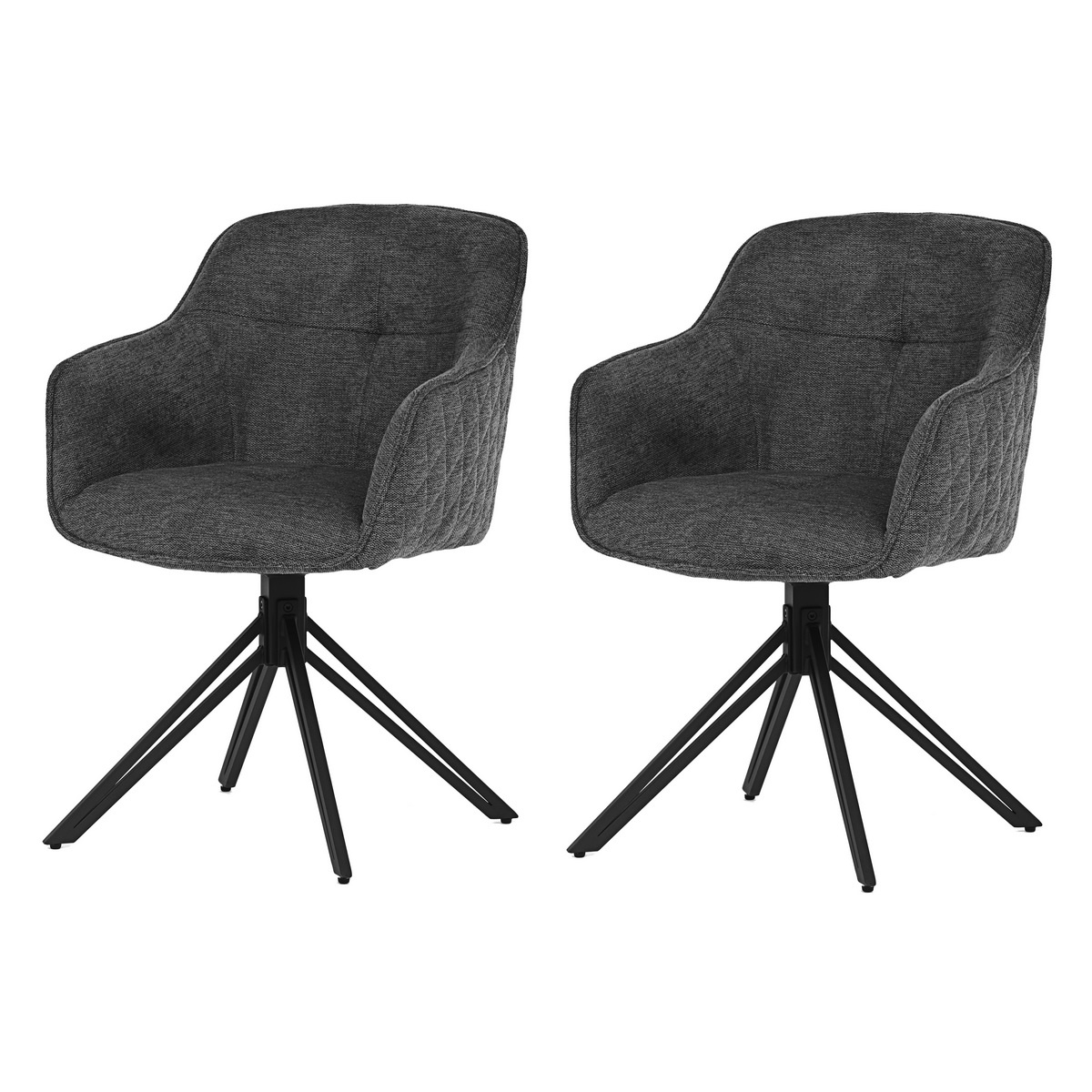 Sada jídelních židlí s vratným mechanismem HC-533 GREY2