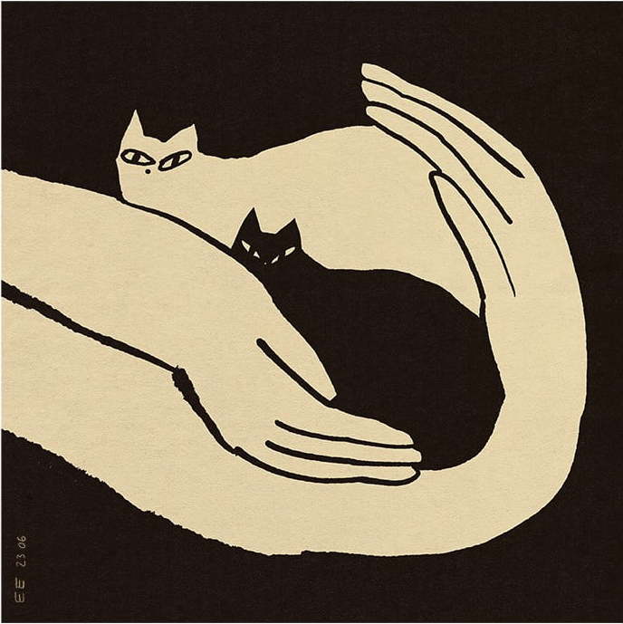 Plakát 30x40 cm Kittens – The Poster Club