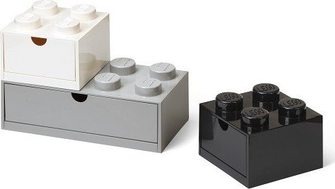 Plastové dětské úložné boxy v sadě 3 ks Multi-Pack - LEGO®