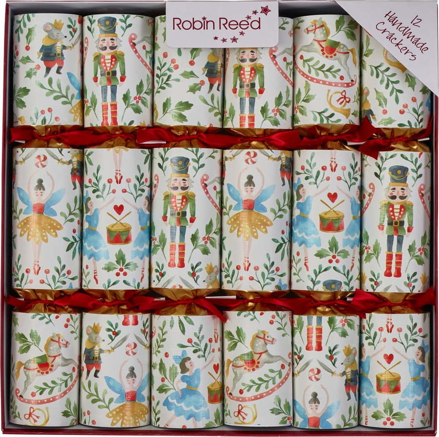 Vánoční crackery v sadě 12 ks Sugarplum – Robin Reed