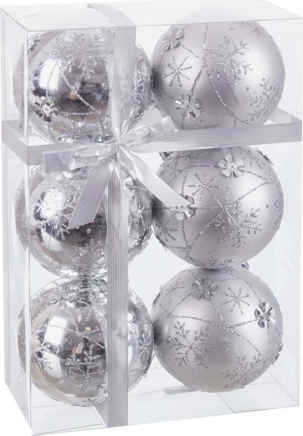 Vánoční koule v sadě 6 ks ø 7 cm – Casa Selección